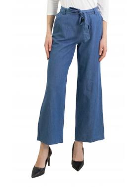 Pantalone morbido in denim con cinta Only 
